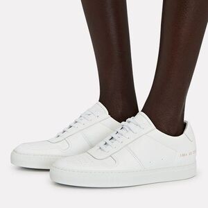 Common Projects BBall Low White Sneaker — 37